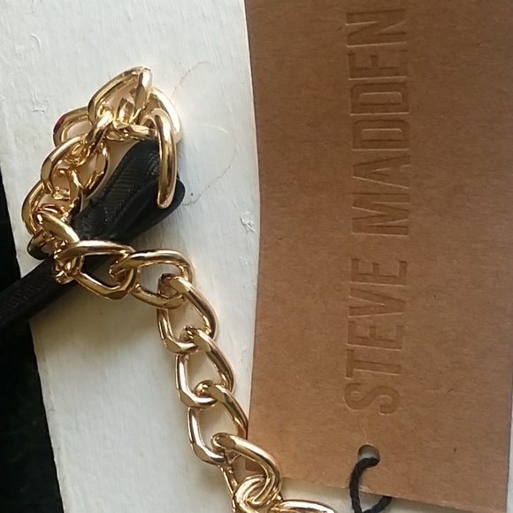 *🎆Sale*New Steve Madden** Crossbody Bag Gold Chain FINAL PRICE - Picture 6 of 7